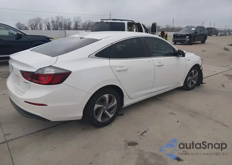 2019 Honda Insight Ex z USA, uszkodzony, nr VIN 19XZE4F56KE009668